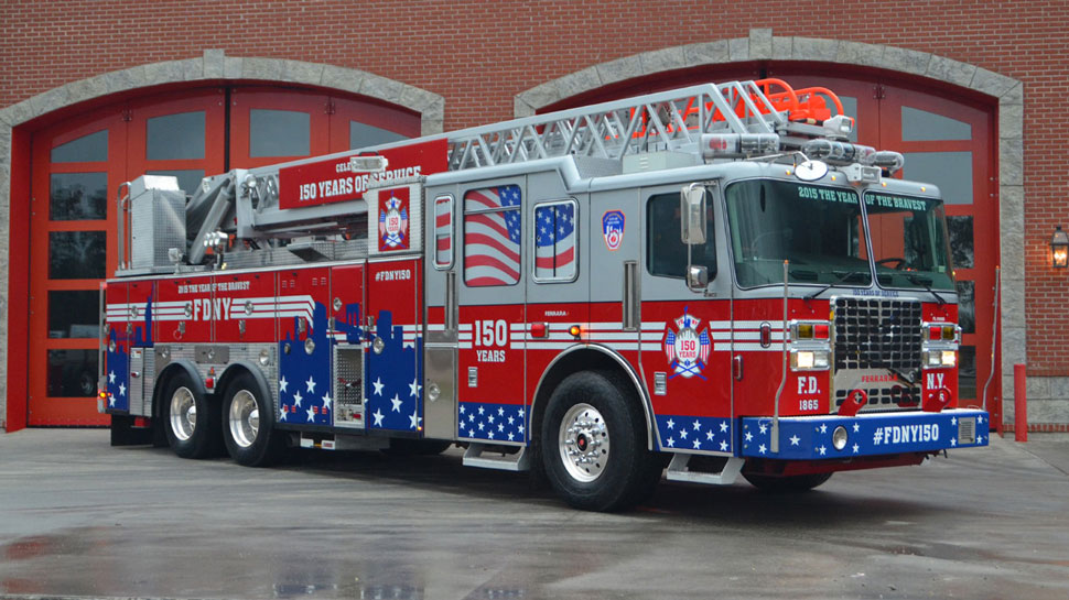 #FDNY1:50 Scale Model celebrating FDNY's 150 years of service