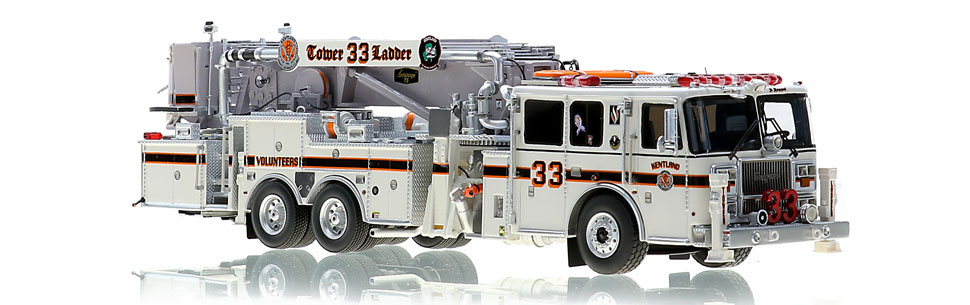 Kentland Tower 33 is hand-crafted using over 500 parts