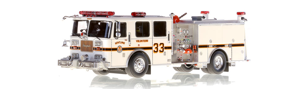 Kentland Engine 331 scale model is museum grade