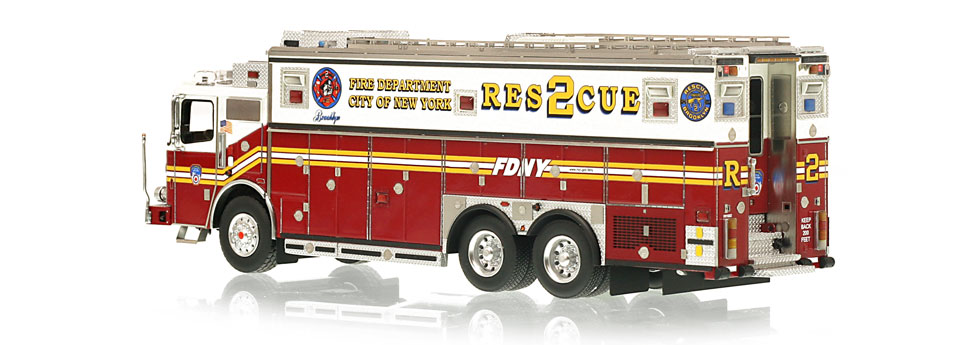 FDNY Rescue 2 is limited to 200 units.