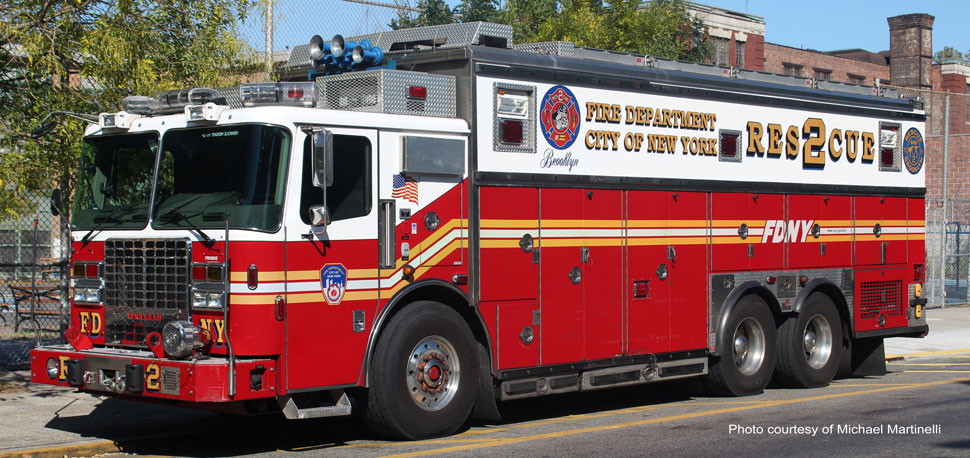 FDNY Rescue 2 real truck - Copyright Michael Martinelli