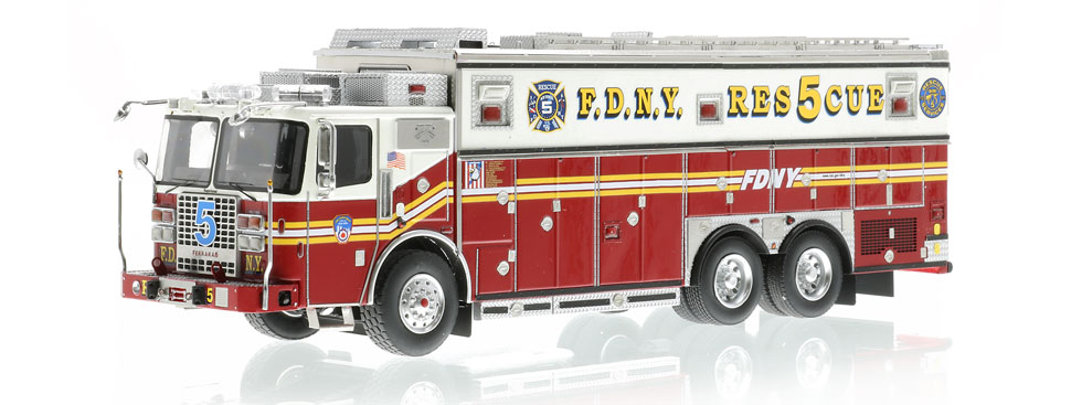 Rescue 5 is hand-crafted using over 600 individual parts. Rescue 5 is hand-crafted using over 600 individual parts.