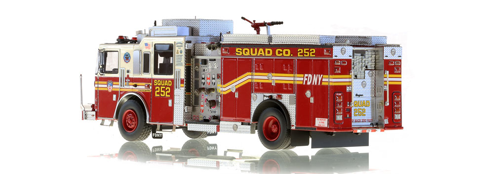 FDNY Squad 252 is limited to 125 units