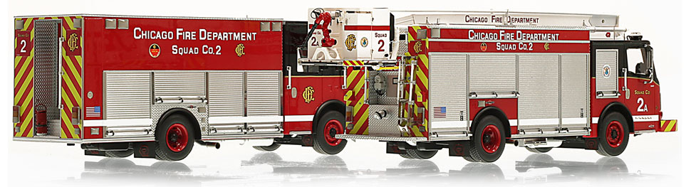 Each CFD Squad 2 is hand-crafted using over 400 parts