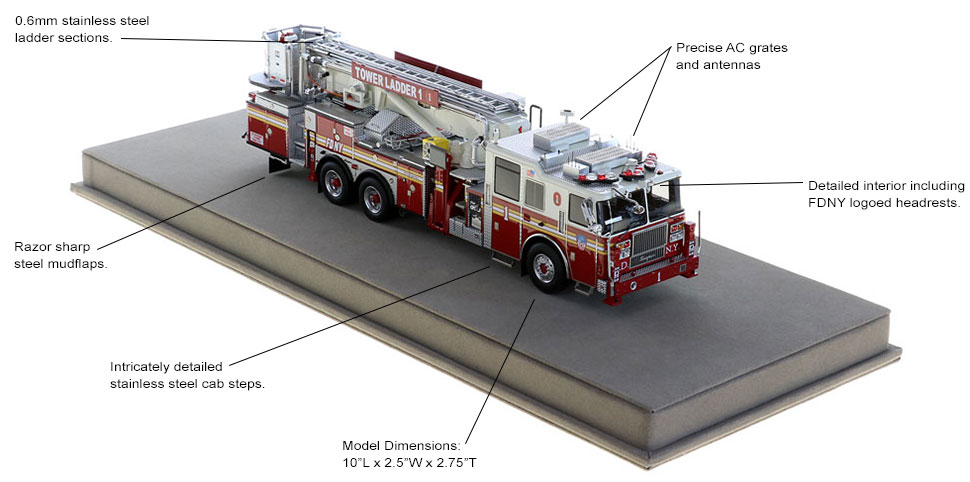 Order your FDNY Tower Ladder 1 today!