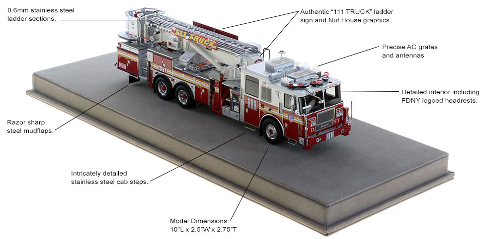 Order your FDNY Tower Ladder 111 today!