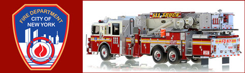 Shop FDNY scale models including Tower Ladder 111 Shop FDNY scale models including Tower Ladder 111