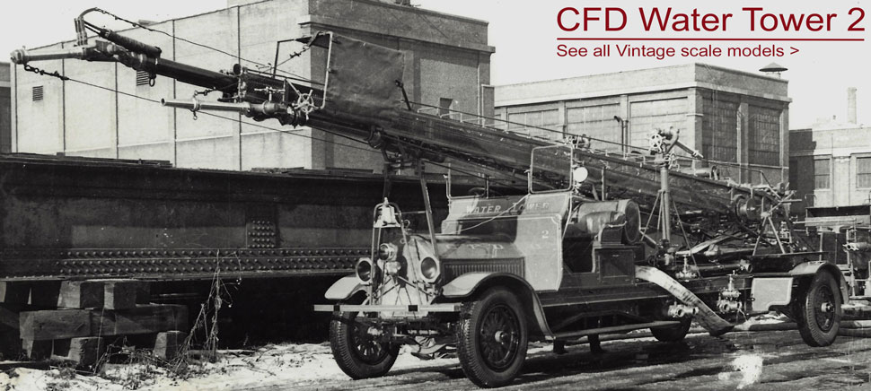 View all Vintage scale model fire trucks View all Vintage scale model fire trucks