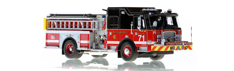 CFD Engine 71 is a hand-crafted scale model