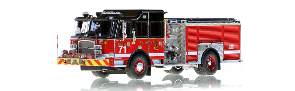 Chicago Engine 71 features museum grade accuracy.