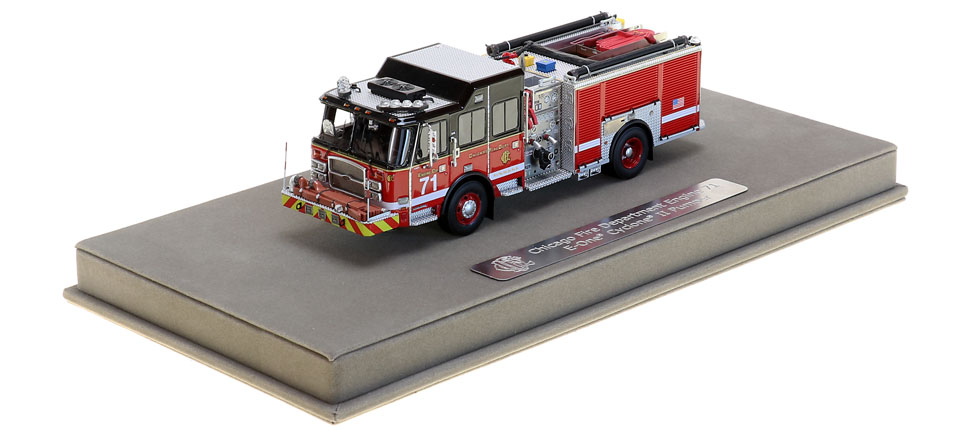 Engine 71 includes a fully custom display case.