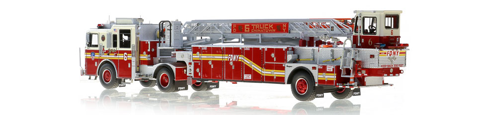 Production of FDNY Ladder 6 is limited to 125 units