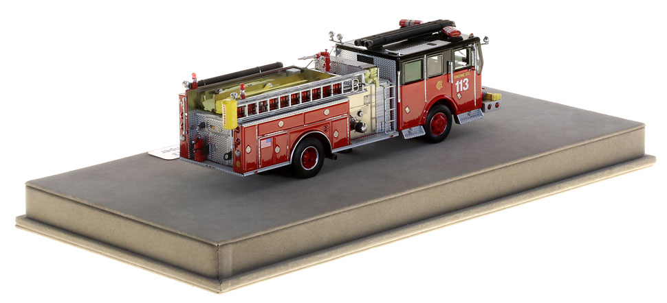 Chicago Engine 113 is hand-crafted from over 430 parts