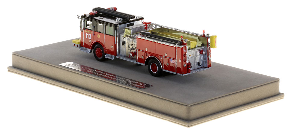 Chicago Engine 113 includes a fully custom case