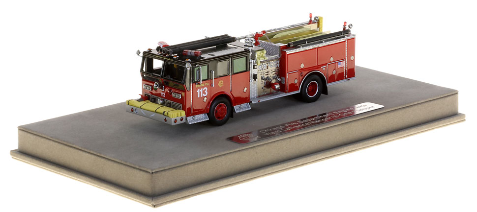 Chicago Engine 113 features authentic and precise details