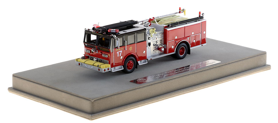 Chicago Engine 17 includes a fully custom display case.