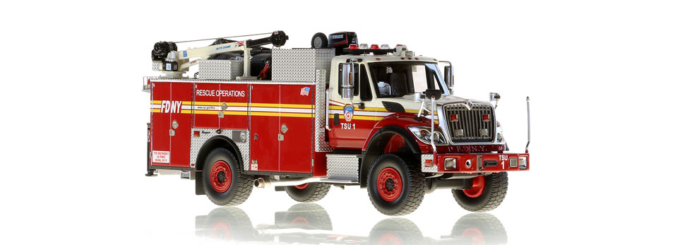 FDNY TSU 1 features razor sharp detail