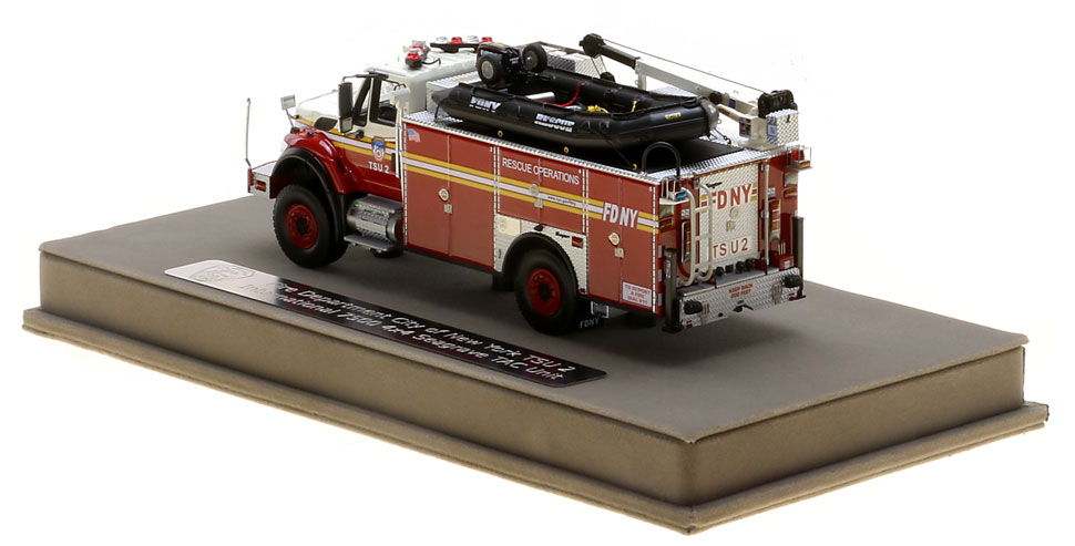 FDNY TSU 2 features authentic details