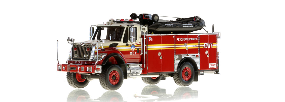 FDNY TSU 2 features razor sharp detail