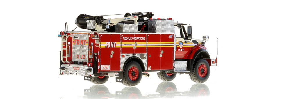 Production is limited to 100 units of FDNY TSU 2