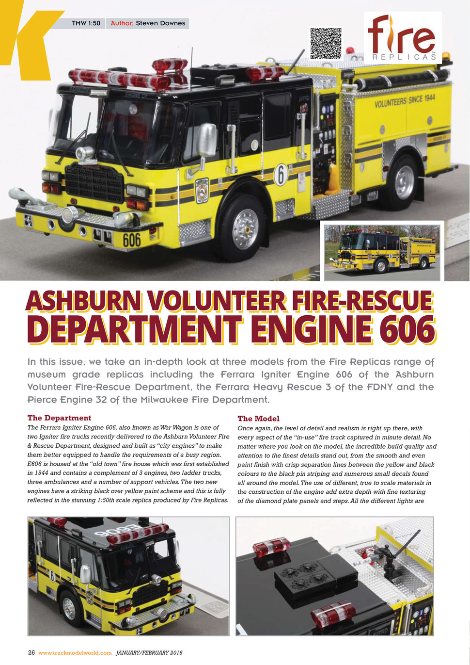 As seen in Truck Model World, U.K. magazine