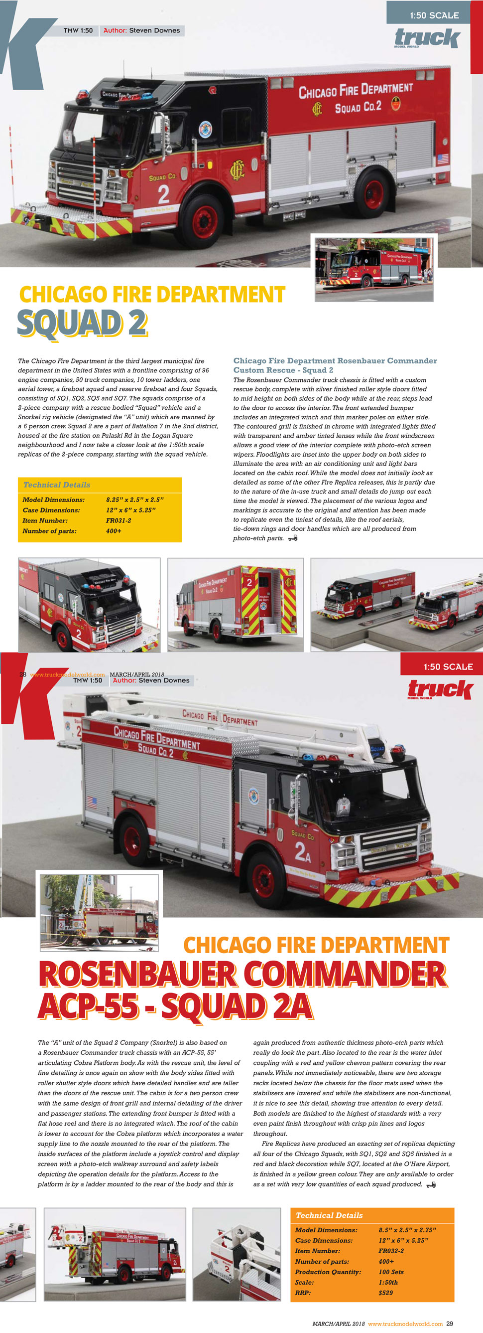 As seen in Truck Model World, March/April 2018 issue