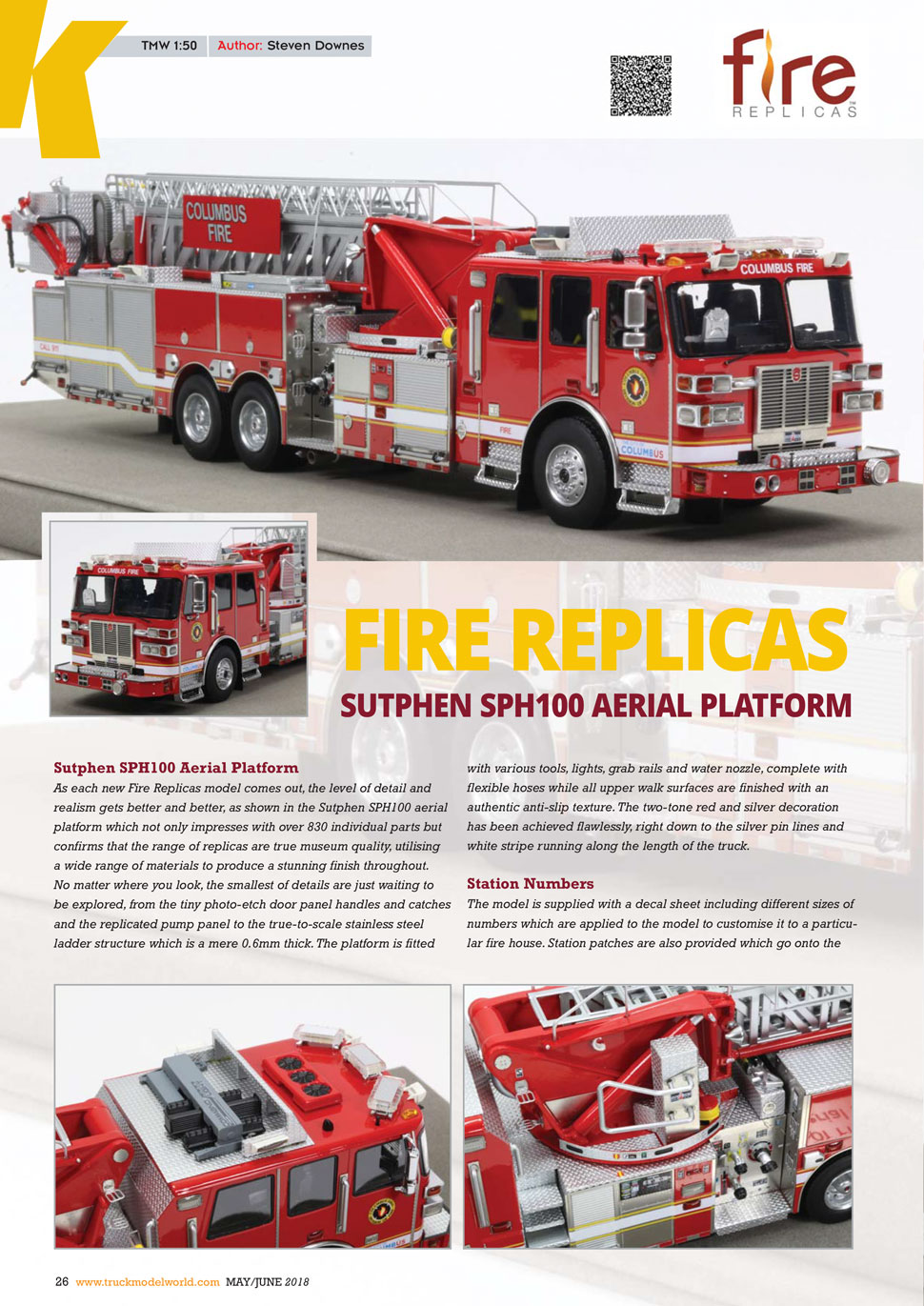 As seen in Truck Model World, May/June issue