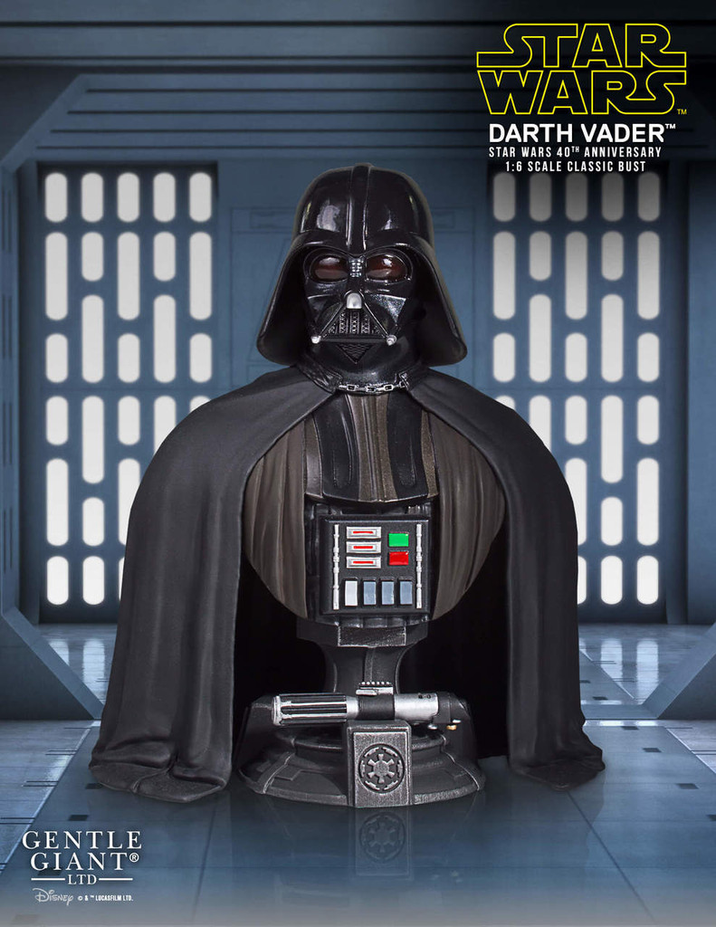 Darth Vader Star Wars 40th Anniversary Classic Mini Bust - SDCC 2017 Exclusive