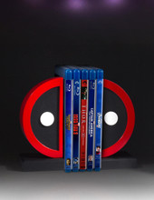 Deadpool Logo Bookend Set