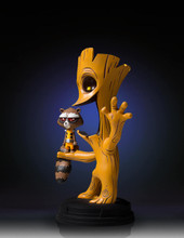 Groot And Rocket Animated Statue