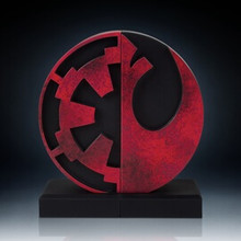 Imperial And Rebel Seal Bookends