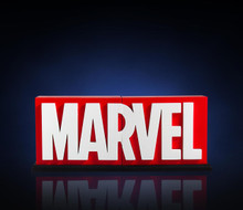 Marvel Logo Bookends
