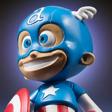 Captain America Animated Statue