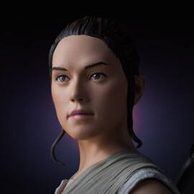 Rey Star Wars Episode 7 Mini Bust