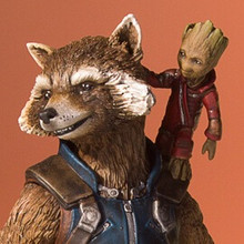 Rocket And Groot (Guardians Of The Galaxy Vol.2) Collectors Gallery Statue Thumbnail 3