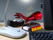 Iron Man Business Card Holder Desk Accessory