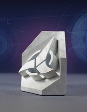 Star Trek (Klingon) Faux Marble Bookend