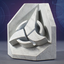 Star Trek (Klingon) Faux Marble Bookend