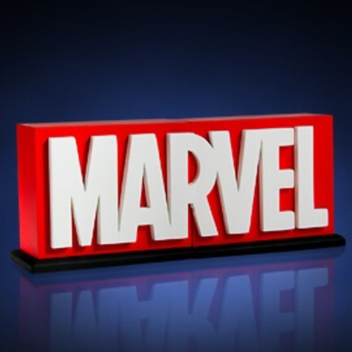 Marvel Logo Bookends