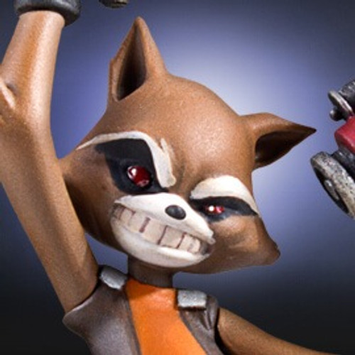 Rocket Raccoon Animated Statue - 2016 Convention Exclusive
