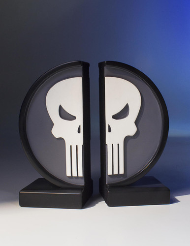 Punisher Logo Bookends