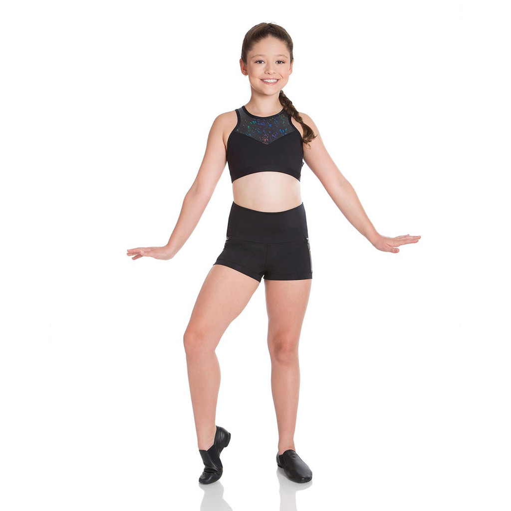 Energetiks Mia Boy Leg Metallic Short Girls