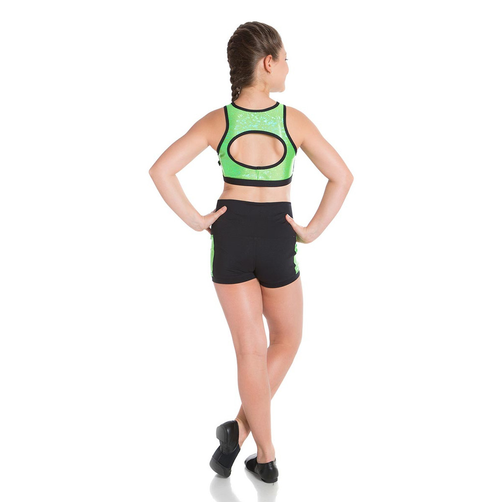 Energetiks Mia Boy Leg Metallic Short Girls