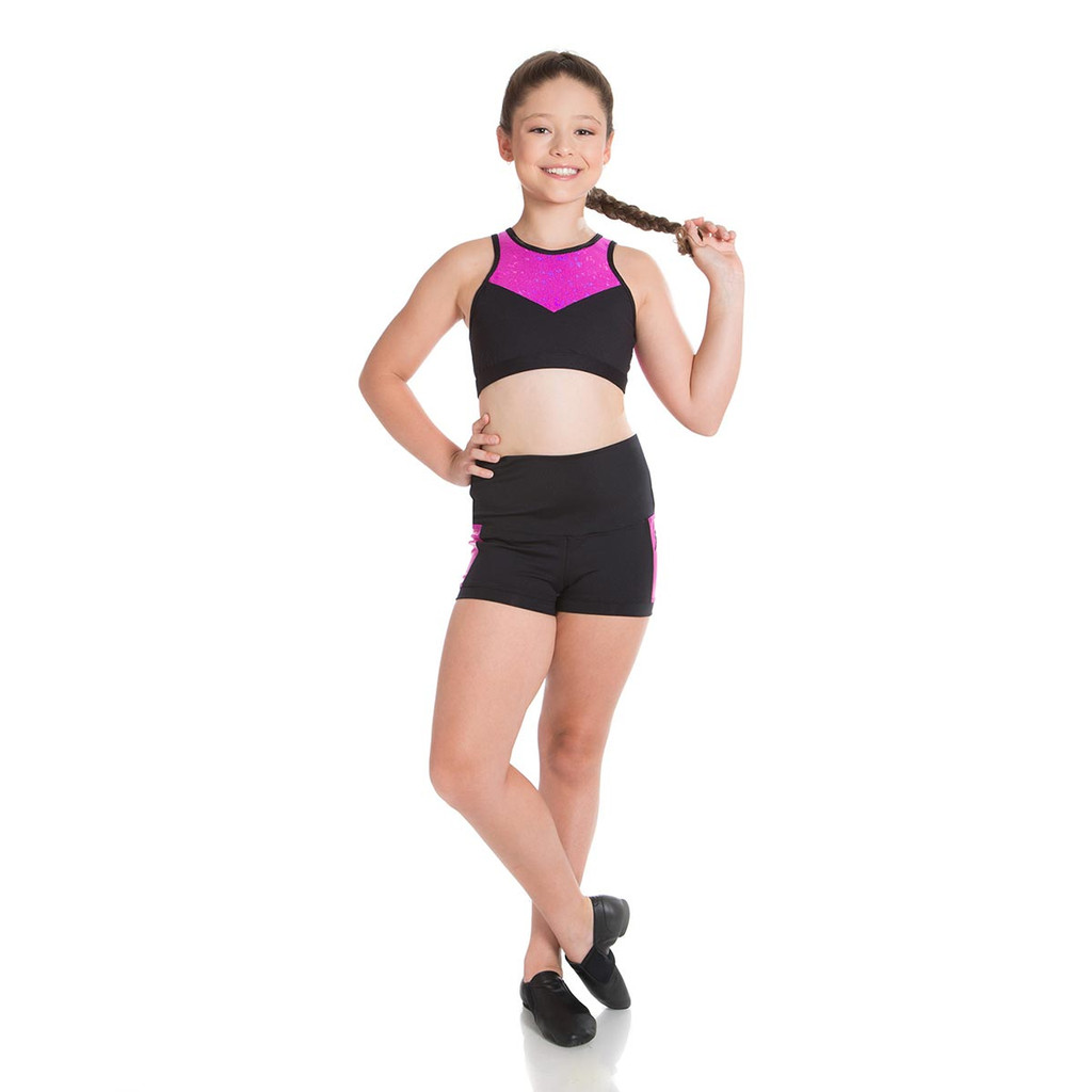 Energetiks Mia Boy Leg Metallic Short Girls