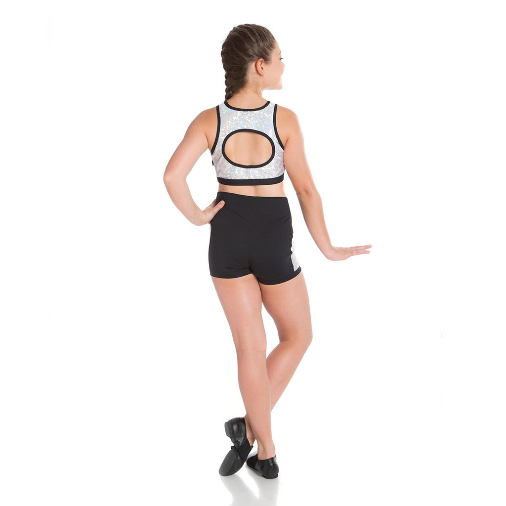 Energetiks Mia Boy Leg Metallic Short Girls
