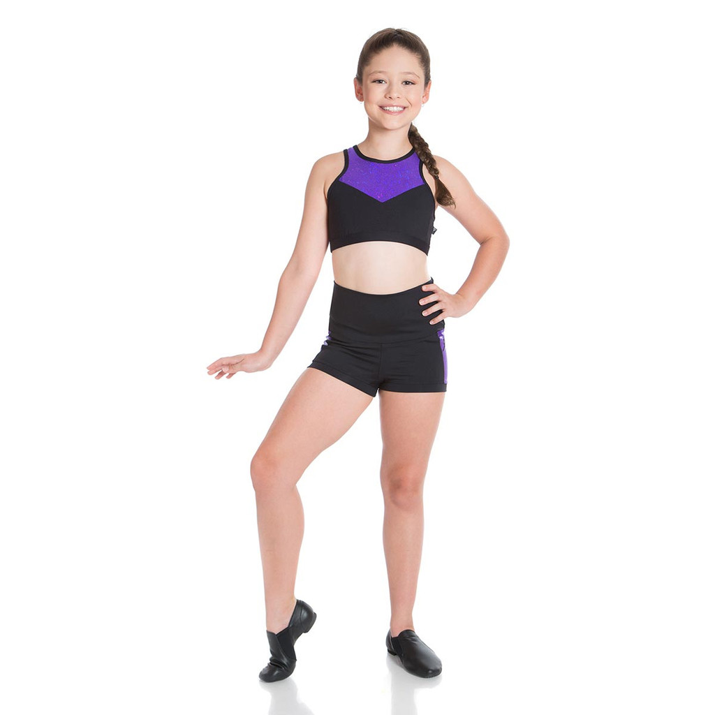 Energetiks Mia Boy Leg Metallic Short Girls
