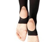 Capezio Ultra Soft Footed Tights Knit Waistband Adult Sizes