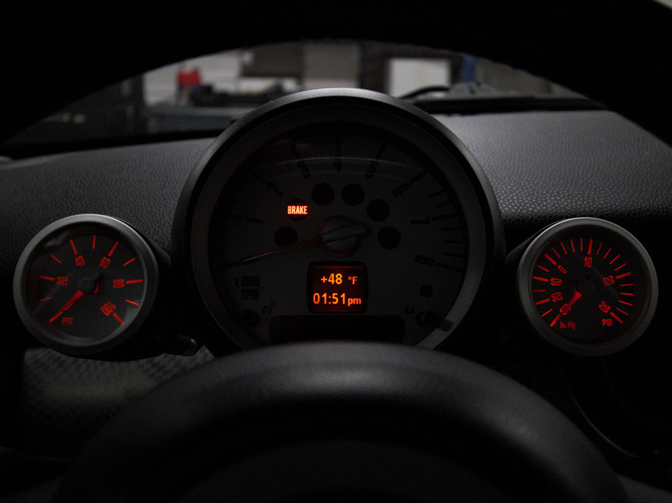 Mini Cooper Gauges
