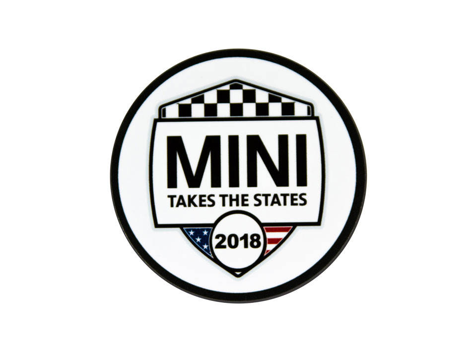 MINI Takes the States 2018 Grill Badge