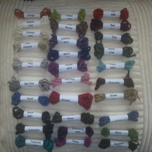 Our 100% Wool Aran Weight Donegal Tweed Yarn from Donegal Yarns, this yarn is suitable for knitting, crochet ,weaving and felting It can also be used with chunky knitting machines.
Using only the best wools it meets all the requirements of modern yarn, yet with its large flecks and having been spun in the traditional woollen spun method it has all the ingredients the traditional homespun Donegal.
For anyone who would like to see all 32 of our Donegal Tweed shades up close and personal we have a sample pack available.
Yarn Specification:-
Available on 50 / 100gram Balls and 200gram skeins
620 Tex
1.61NM
Knits with 4mm – 6mm needles
18 stitches x 24 rows = 10cm2 using 4.5mm needles